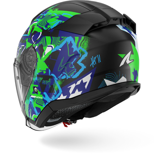SKWAL JET Pranz Matte Black Green Blue